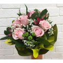 Сборный букет «Розовая рапсодия»
