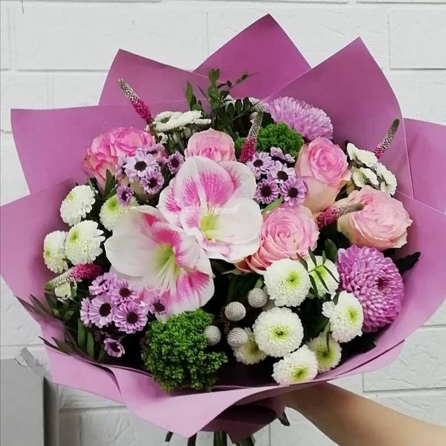 Сборный букет «Нежный шелест»