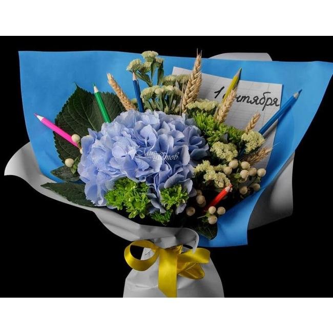 Сборный букет Первоклассник!