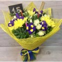 Сборный букет «Первый раз, в первый класс»