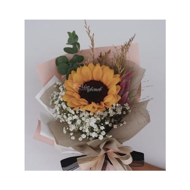 Букет - комплимент «Здравствуй, осень!»