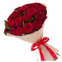 Букет из розы «Бордовый бриз»