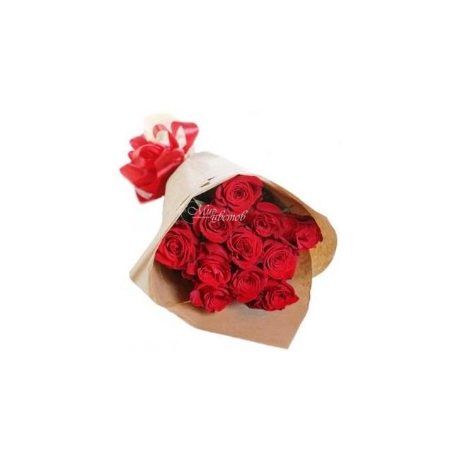 Букет из розы «Нескрываемый восторг»