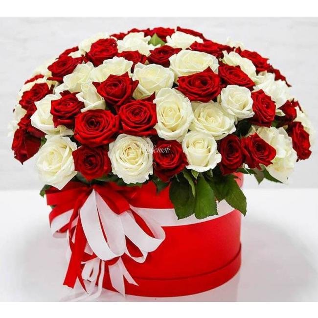 Композиция в коробке «Для тебя любимая»