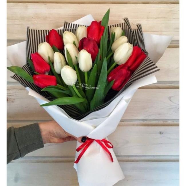 Букет из тюльпанов Просто весна