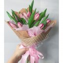 Букет из тюльпанов «Розовый восторг»