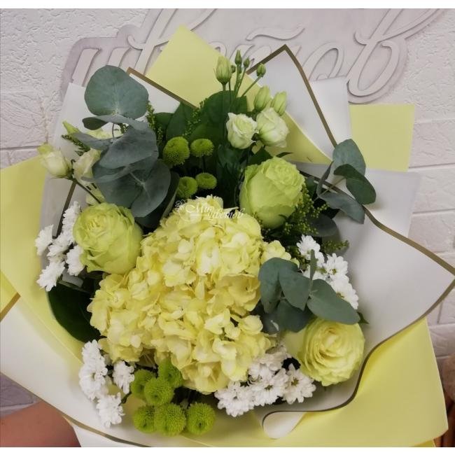 Сборный букет Ванильное чудо