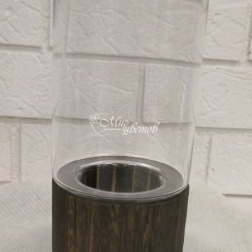 Ваза Wood от интернет-магазина «Мир Цветов» в Абакане