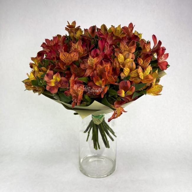 Моно букет «Огонек»