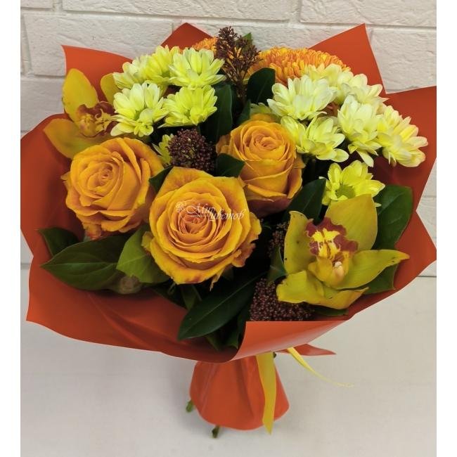 Сборный букет «Осенняя пора»