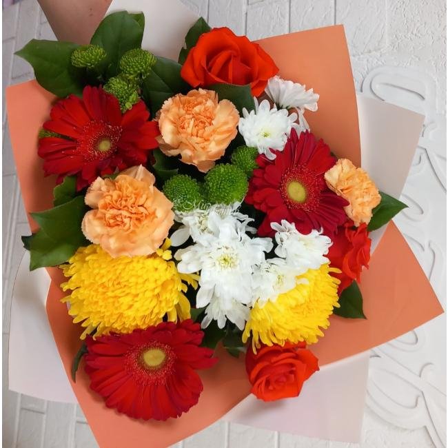 Сборный букет «Осенняя рапсодия»