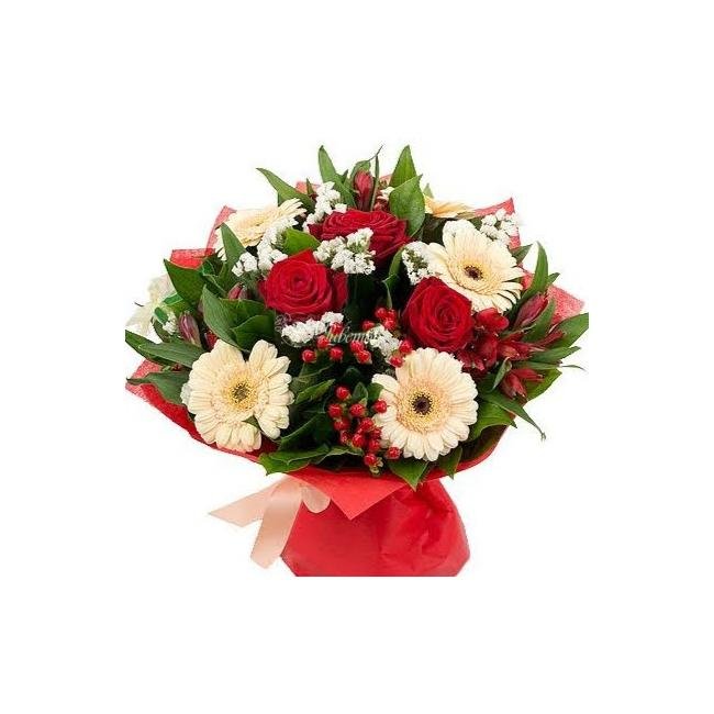 Сборный букет «Эмоциональный вызов»