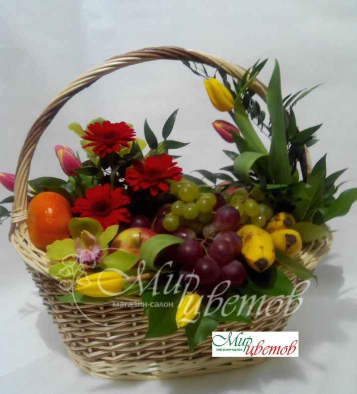 Корзина с фруктами