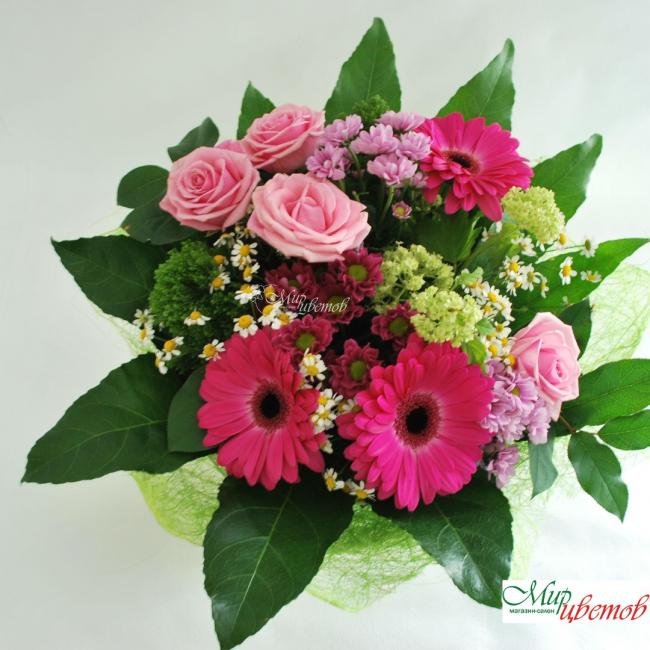 Сборный букет «Мамин день!»