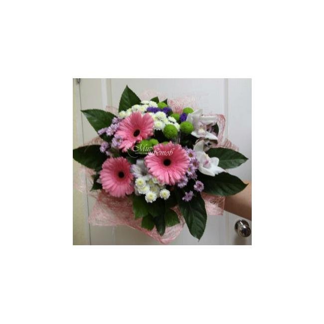 Сборный букет «Розовый сон»