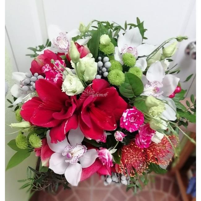 Сборный букет «Заветная мечта»