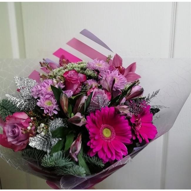 Сборный букет «Серебро»