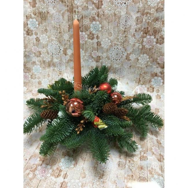 Новогодняя композиция «Апельсин»