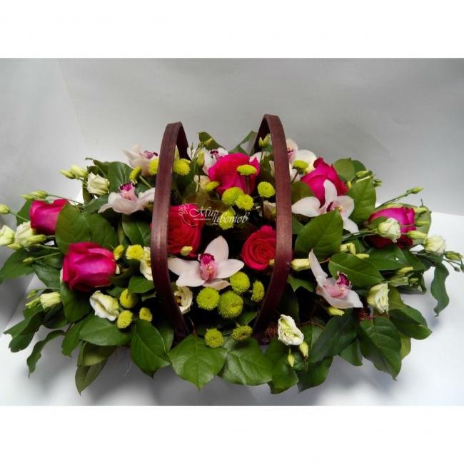 Композиция в корзине Для любимой!