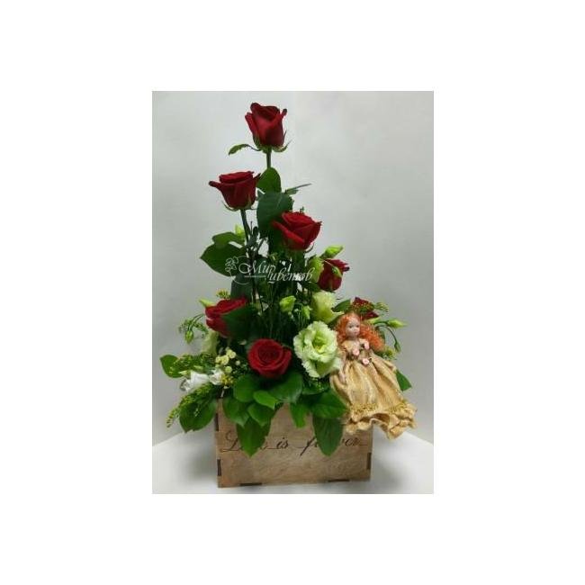 Композиция в ящик «Фея из сказки»