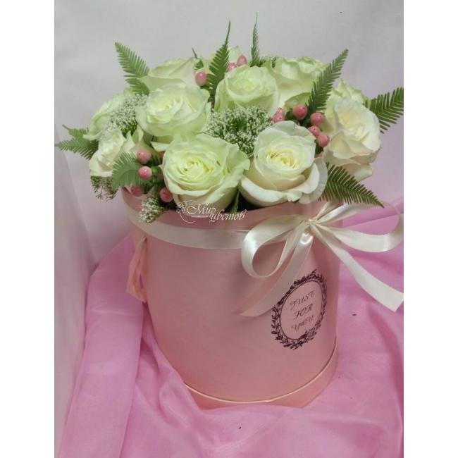 Композиция «Нежность в коробке»