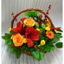 Композиция в корзине «Для любимой мамы»