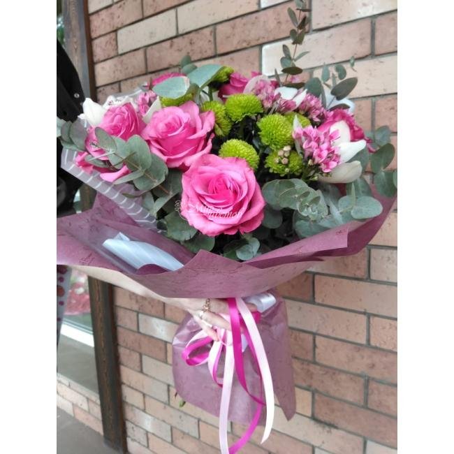 Сборный букет «Ангельский полет»