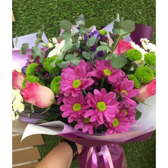 Сборный букет «Для тебя, мама!»