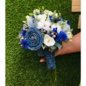 Свадебный букет «Джинс, джинс, джинс...»