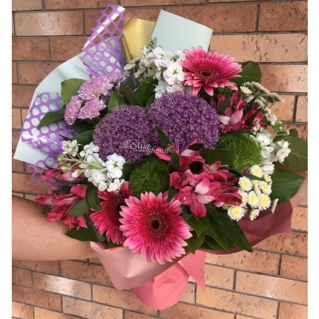 Сборный букет «Романтическое настроение»