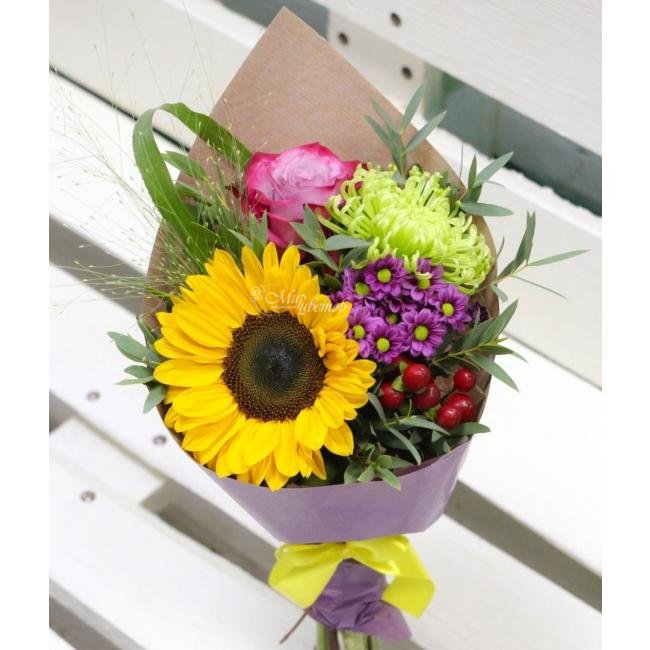 Сборный букет «День знаний!»