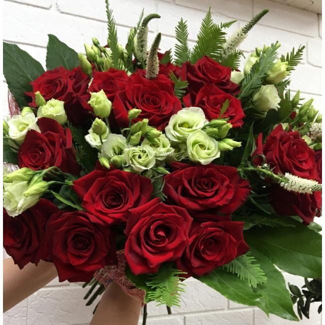 Сборный букет Несгораемая страсть