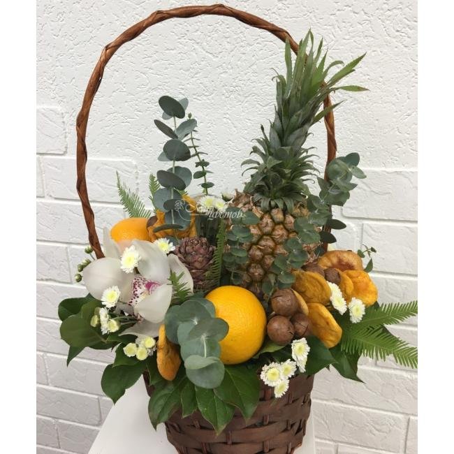 Букет с фруктами «Сезон подарков»