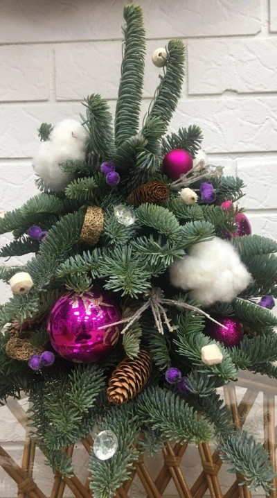Композиция «В лесу родилась елочка!»