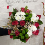 Букеты цветов Сборный букет "Цветущая милость " - интернет-магазин «Мир Цветов» в Абакане
